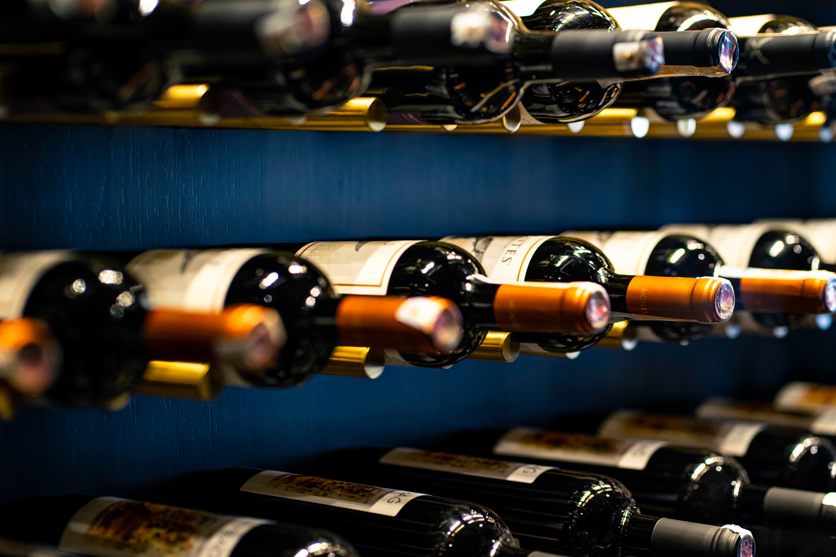 A fractionally owned wine cellar with premium wines.
